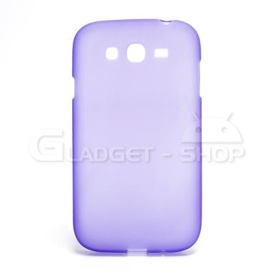 เคส Samsung Galaxy Grand (Purple Soft Gel) บาง Slim บิดงอได้ไม่ทำร้ายเครื่อง